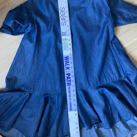 French Connection Denim Shirt Dress size 6 - Picture 5 of 8